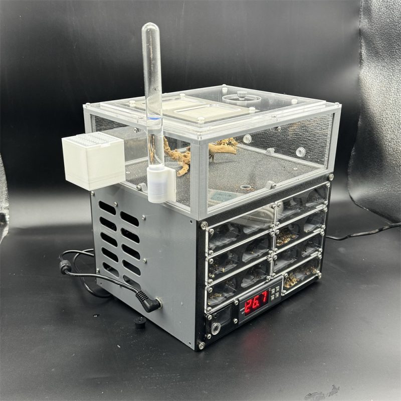 Stackable Heated Ant Habitat - Large Thermostatic Formicarium for Professional Ant Keeping & Colony Expansion